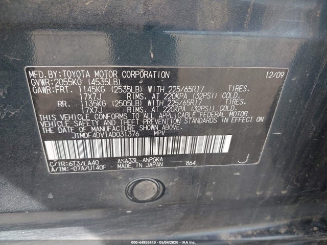 Toyota RAV4 Limited
