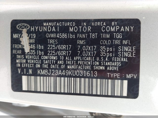 Hyundai TUCSON Se