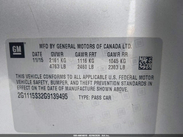 Chevrolet Impala 2lt