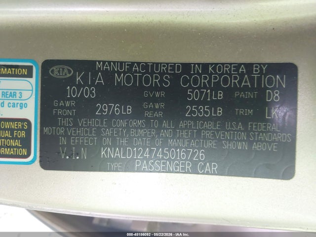 Kia Amanti