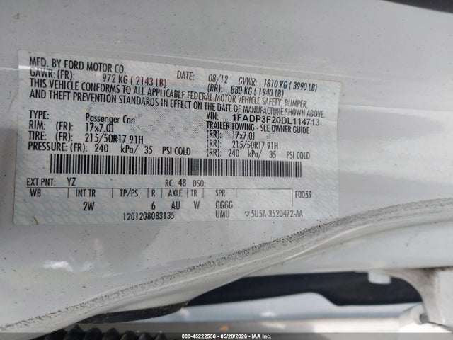 Ford Focus Se