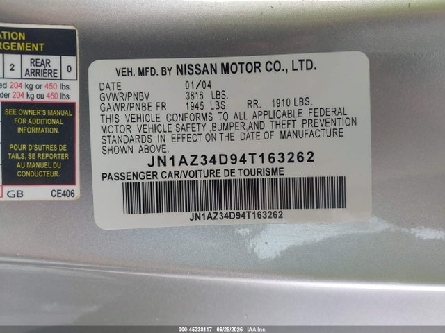 Nissan 350Z Touring