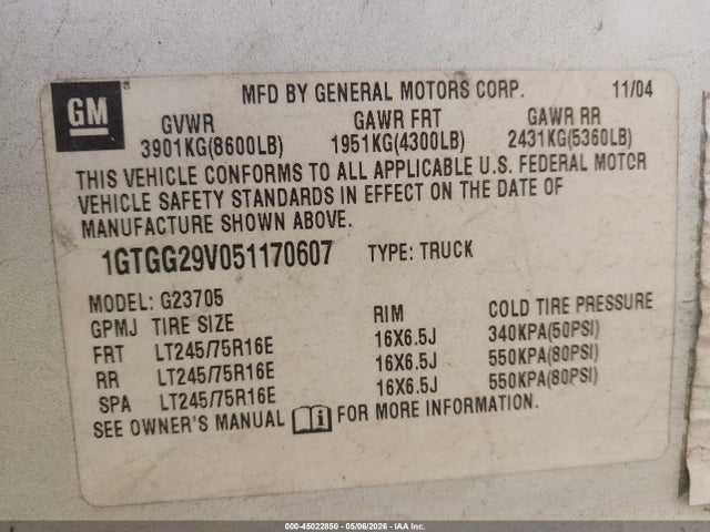 GMC Savana Standard