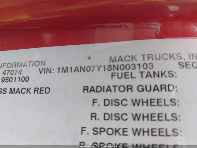 Mack 600 Chu600