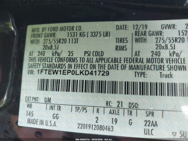 Ford F-150 Xl