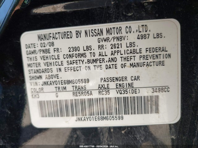 INFINITI M35