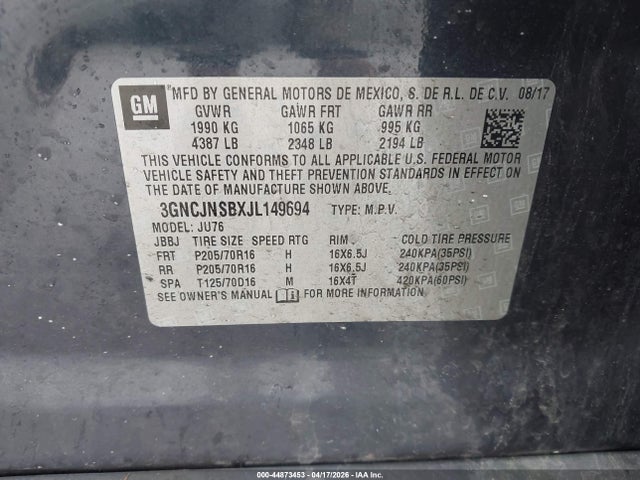 Chevrolet Trax Ls