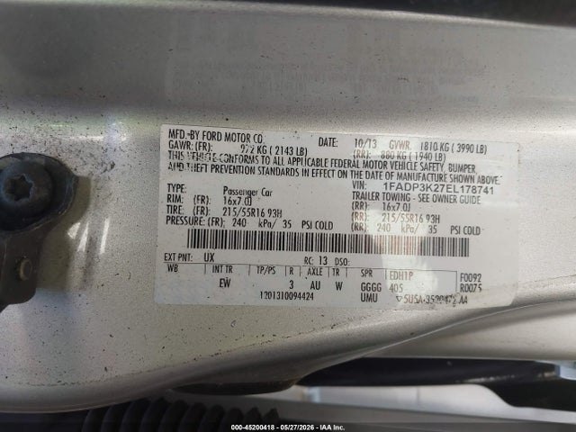 Ford Focus Se
