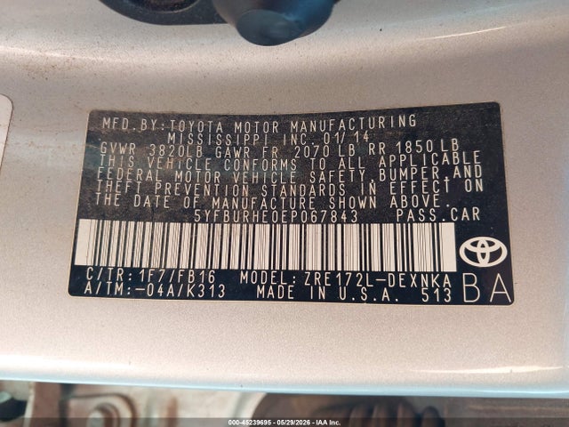 Toyota Corolla Le