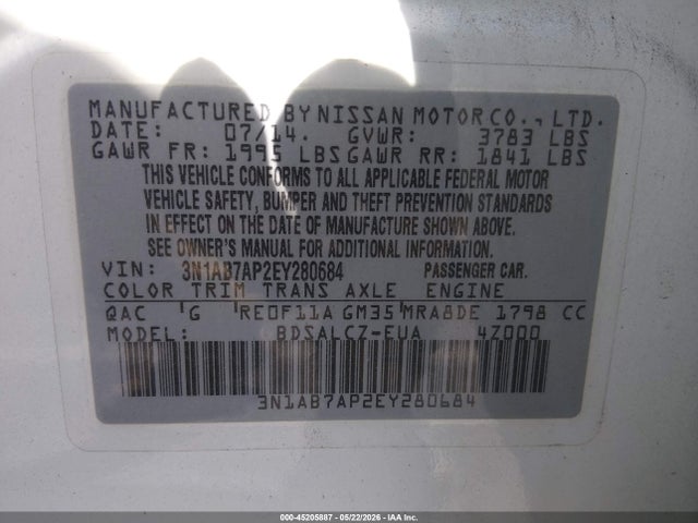 Nissan Sentra S