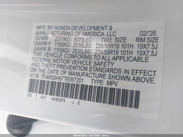 Honda CR-V Hybrid Awd Sport Touring