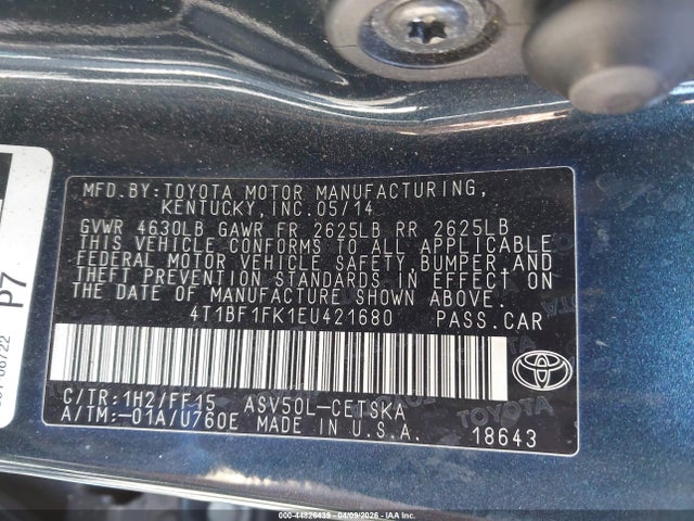 Toyota Camry Se