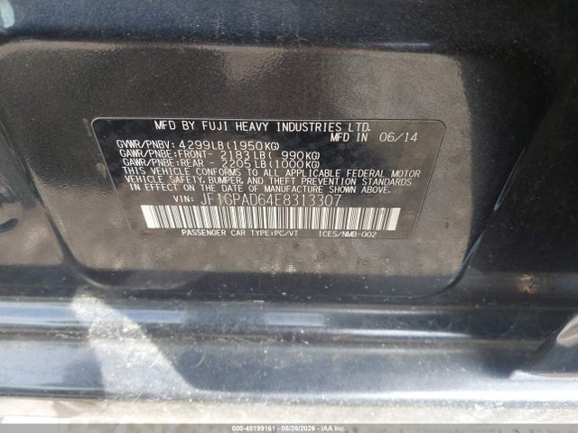 Subaru Impreza 2.0i Premium