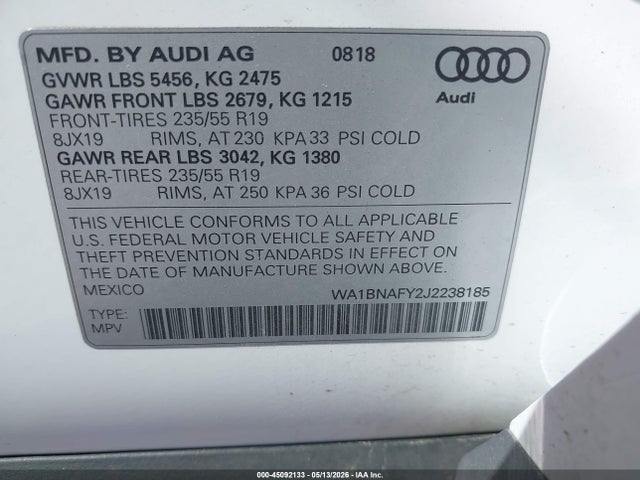 Audi Q5 2.0t Premium