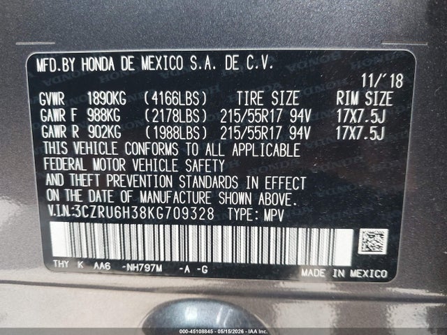 Honda HR-V Lx