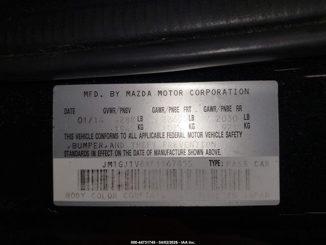 Mazda Mazda6 I Touring