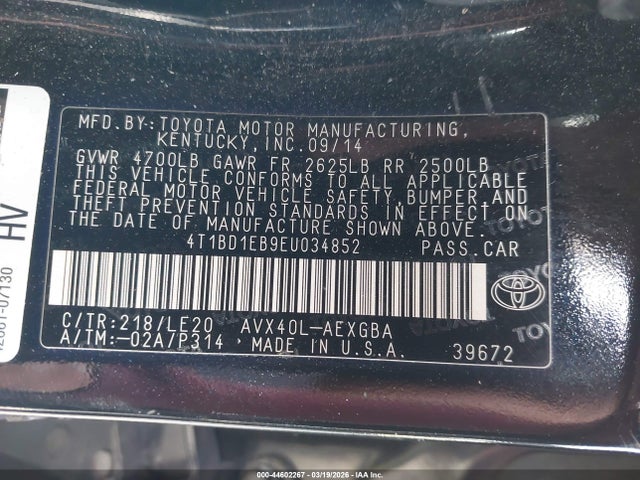 Toyota Avalon Hybrid Xle Touring