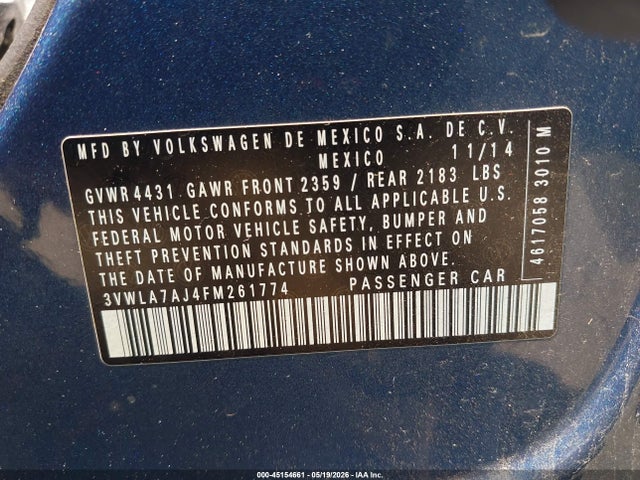 Volkswagen Jetta 2.0l Tdi Se
