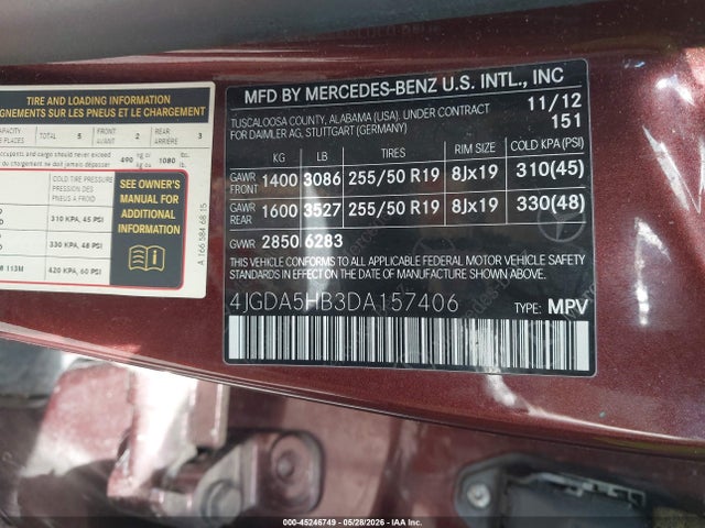 Mercedes-Benz M-Class 4matic