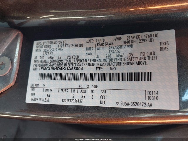 Ford Escape Sel