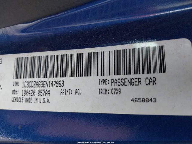 Dodge Avenger Se