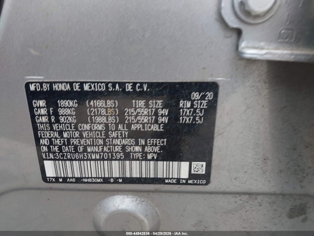Honda HR-V Awd Lx