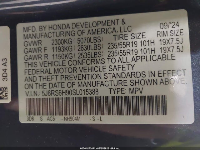 Honda CR-V Hybrid Sport Touring