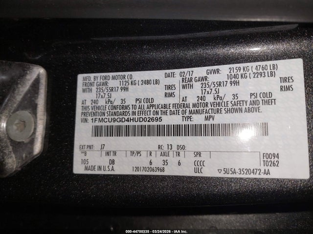 Ford Escape Se