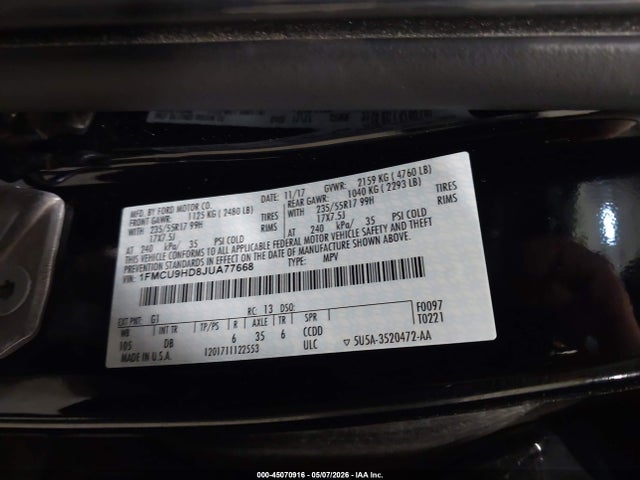 Ford Escape Sel
