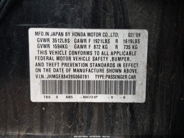 Honda Fit Sport