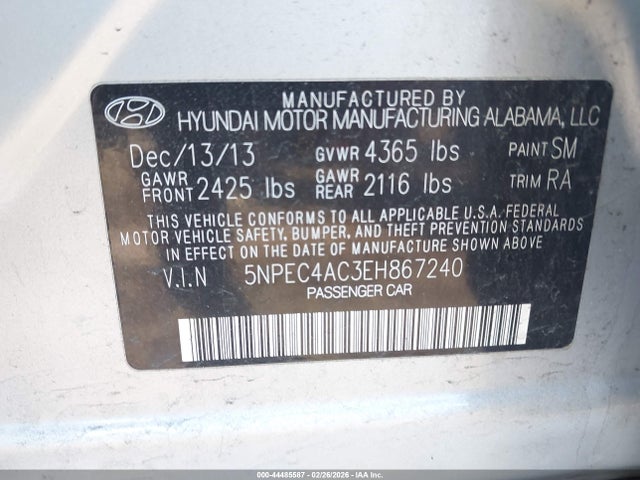 Hyundai SONATA Limited