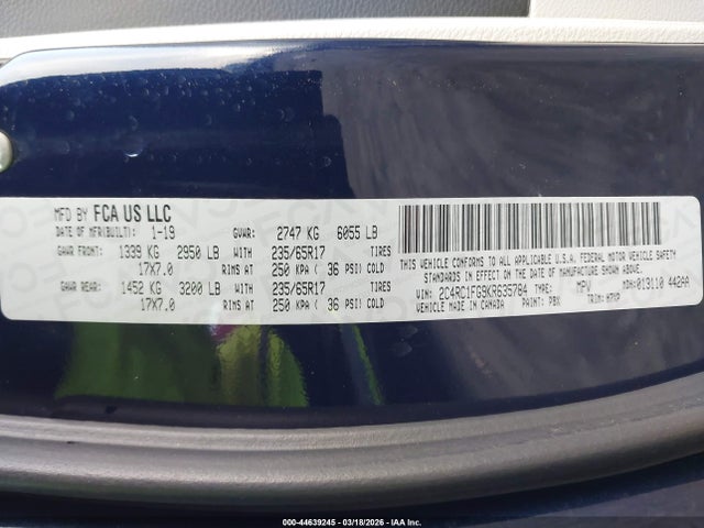 Chrysler Pacifica Touring Plus