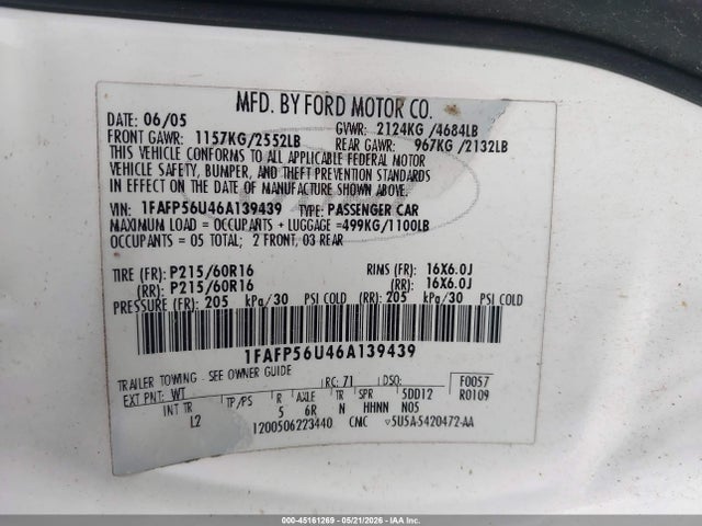 Ford Taurus Sel