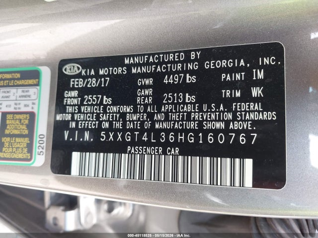 Kia Optima Lx