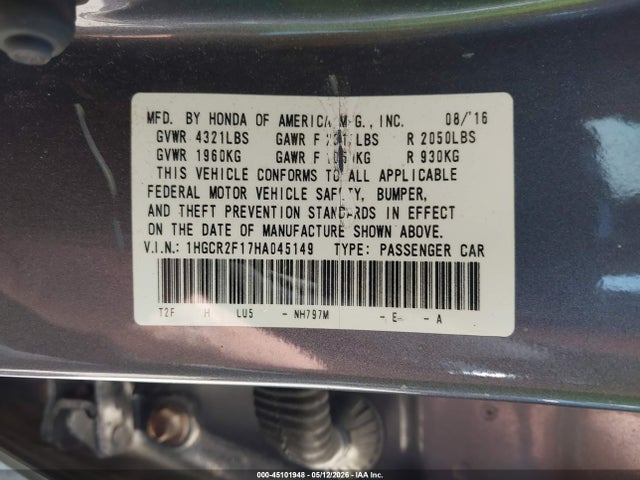 Honda Accord Sport Se