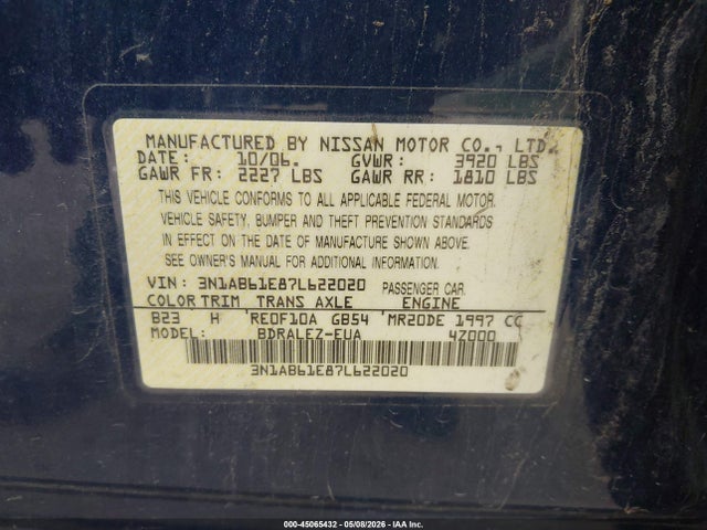 Nissan Sentra 2.0s