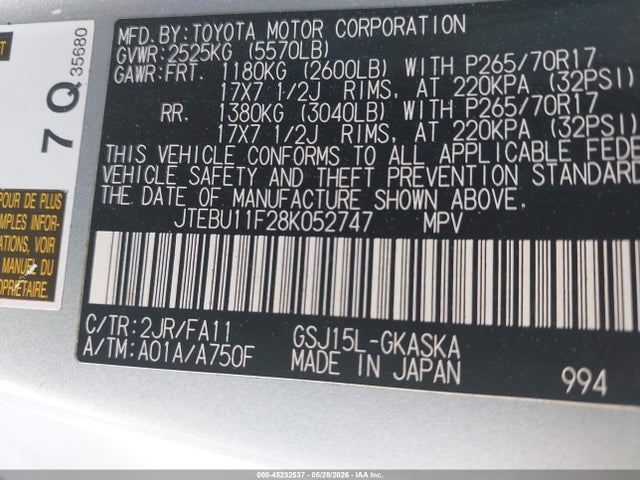 Toyota FJ Cruiser