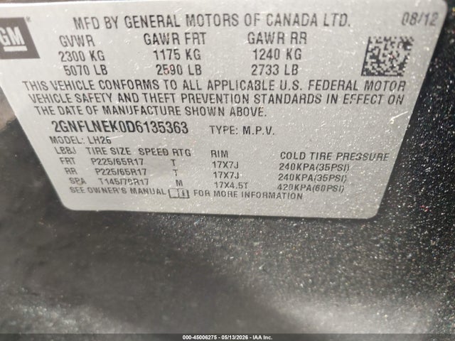 Chevrolet Equinox 2lt