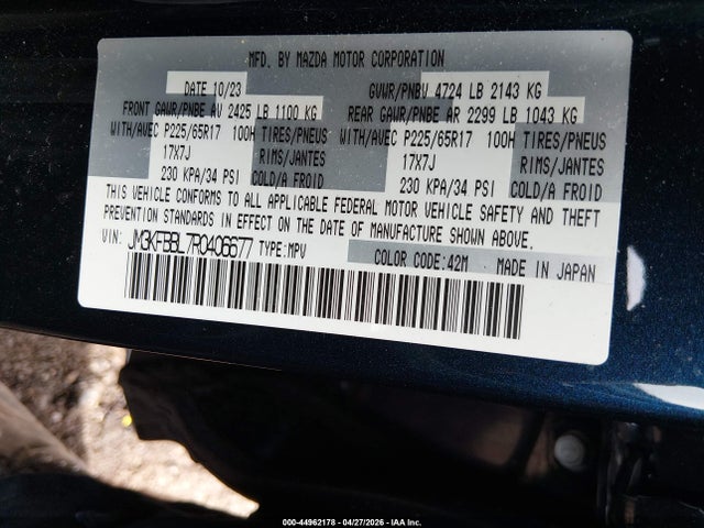 Mazda Cx 2.5 S Select