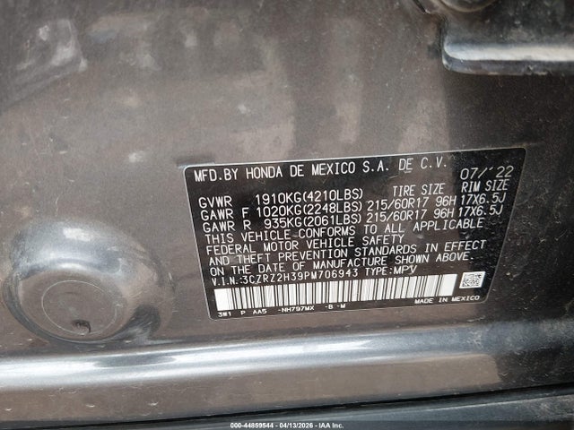 Honda HR-V Awd Lx