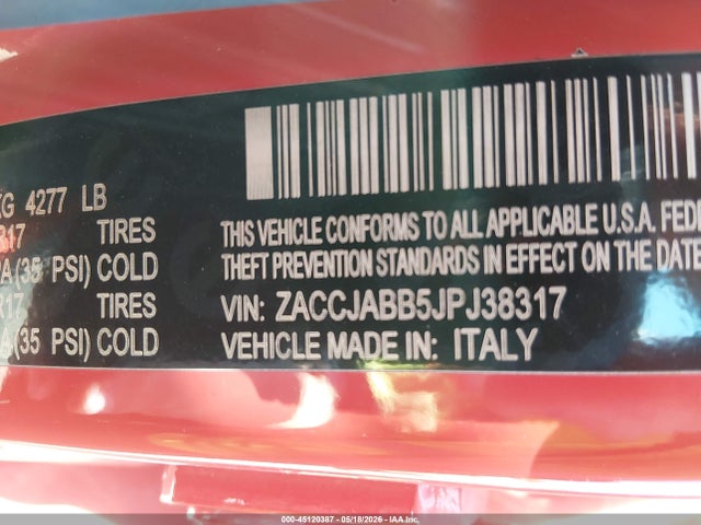 Jeep Renegade Latitude Fwd