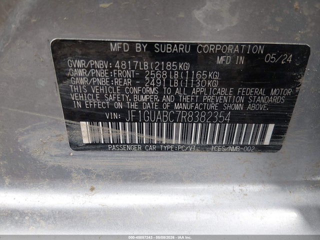 Subaru Impreza Base 5-door