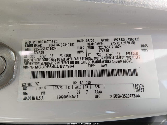 Ford Escape S