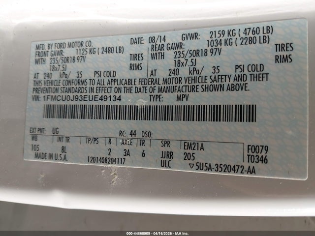Ford Escape Titanium