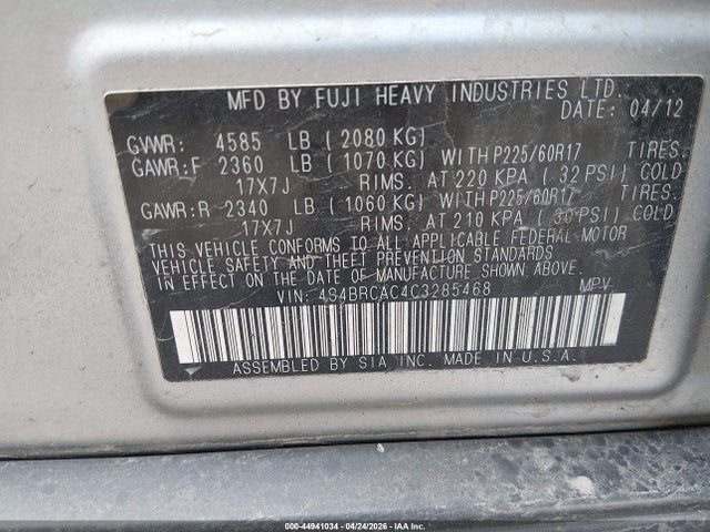 Subaru Outback 2.5i