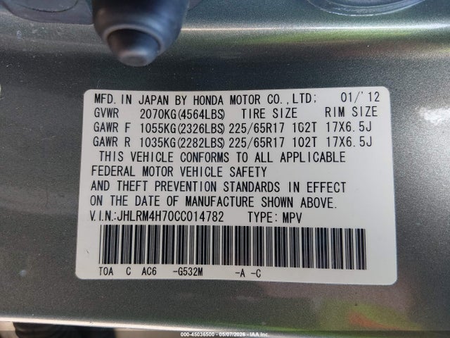 Honda CR-V Ex-l