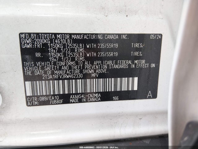 Toyota RAV4 Xle Premium