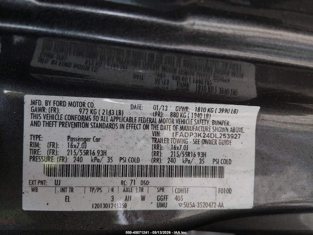 Ford Focus Se