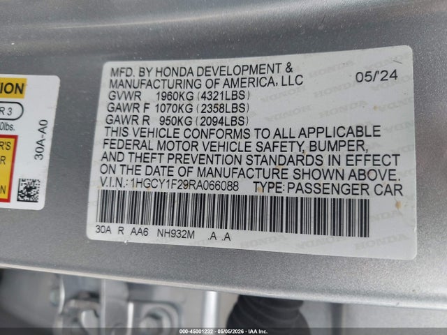 Honda Accord Lx