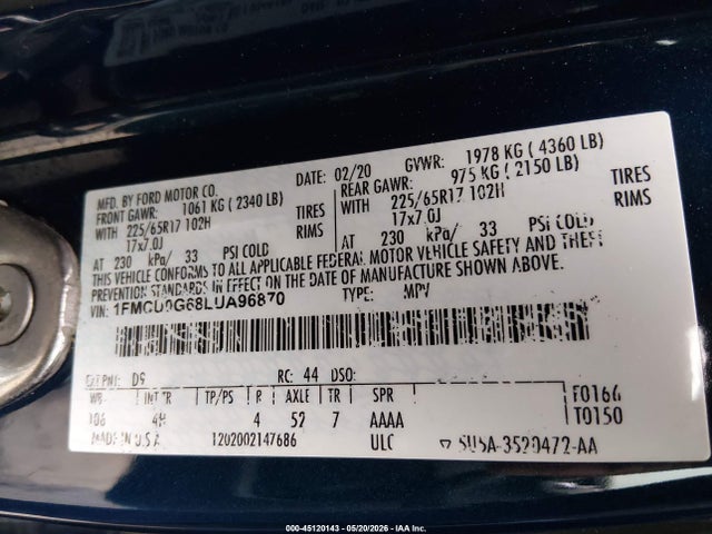 Ford Escape Se
